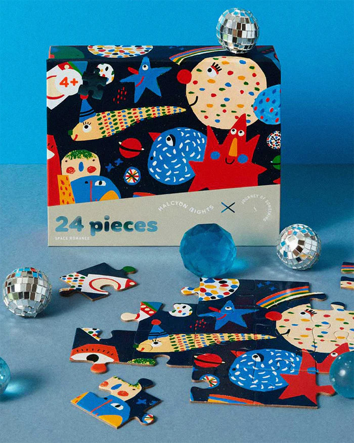 Space Romance 24 Piece Kids Puzzle