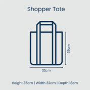Shopper Tote Multi Stripe