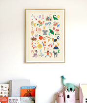 A-Z Alphabet Print