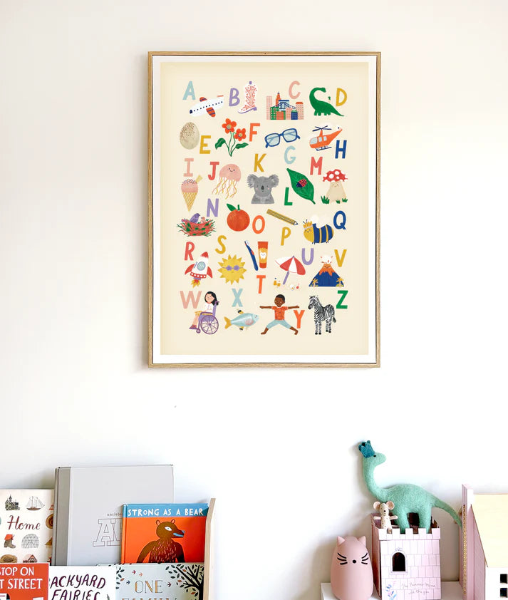 A-Z Alphabet Print