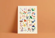 A-Z Alphabet Print
