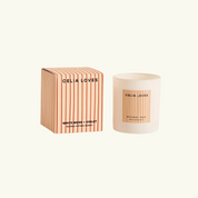 White Musk & Violet Candle