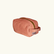Corduroy Dopp Kit in Peach