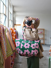 Flowerbed Quilted Bag