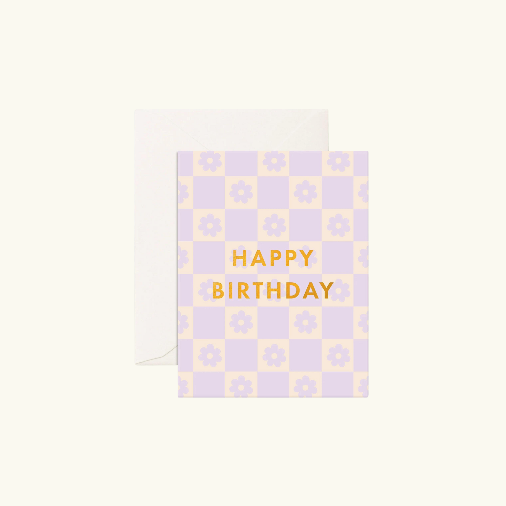 Fox-and-Fallow---Birthday-Lilac-Daisy-Grid-Greeting-Card.png