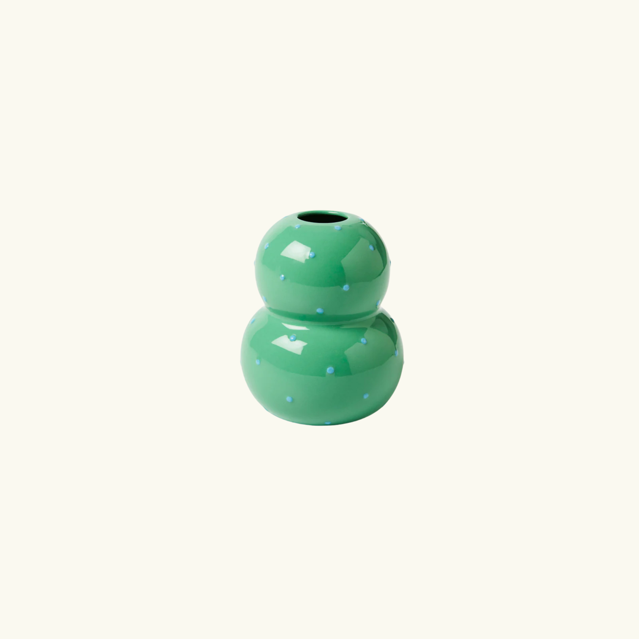 Jones-and-Co---Fonda-Green-Blue-Dotty-Vase.png