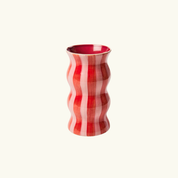 Palma Red Stripe Vase
