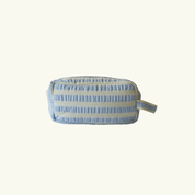 Butter Blue Seersucker Dopp Kit