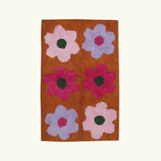 Flowerbed Bath Mat
