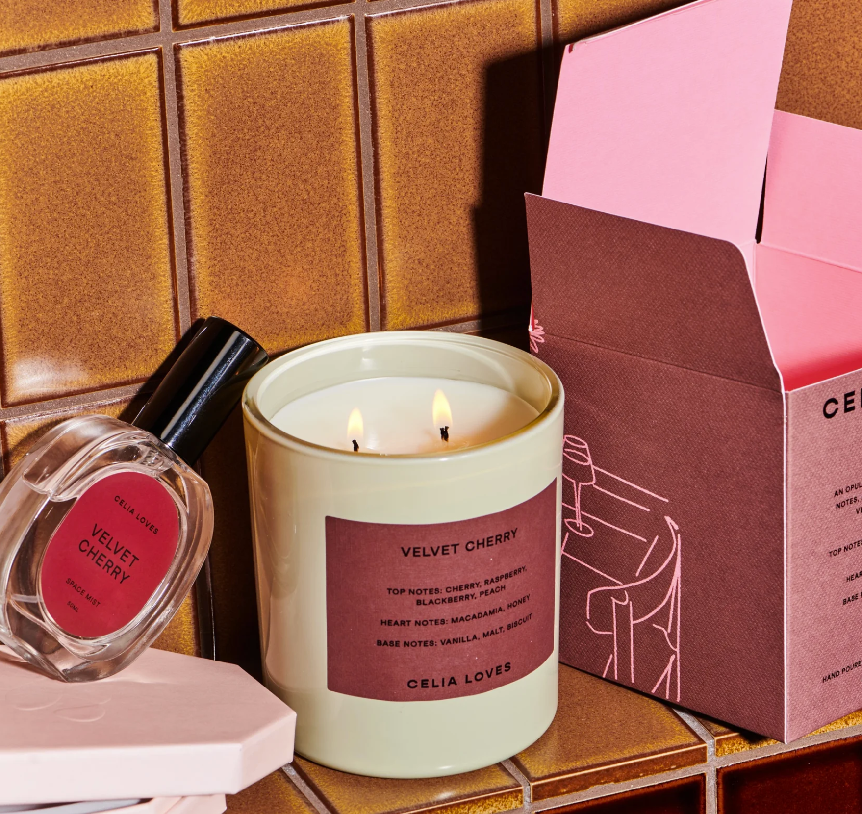 Velvet Cherry Candle