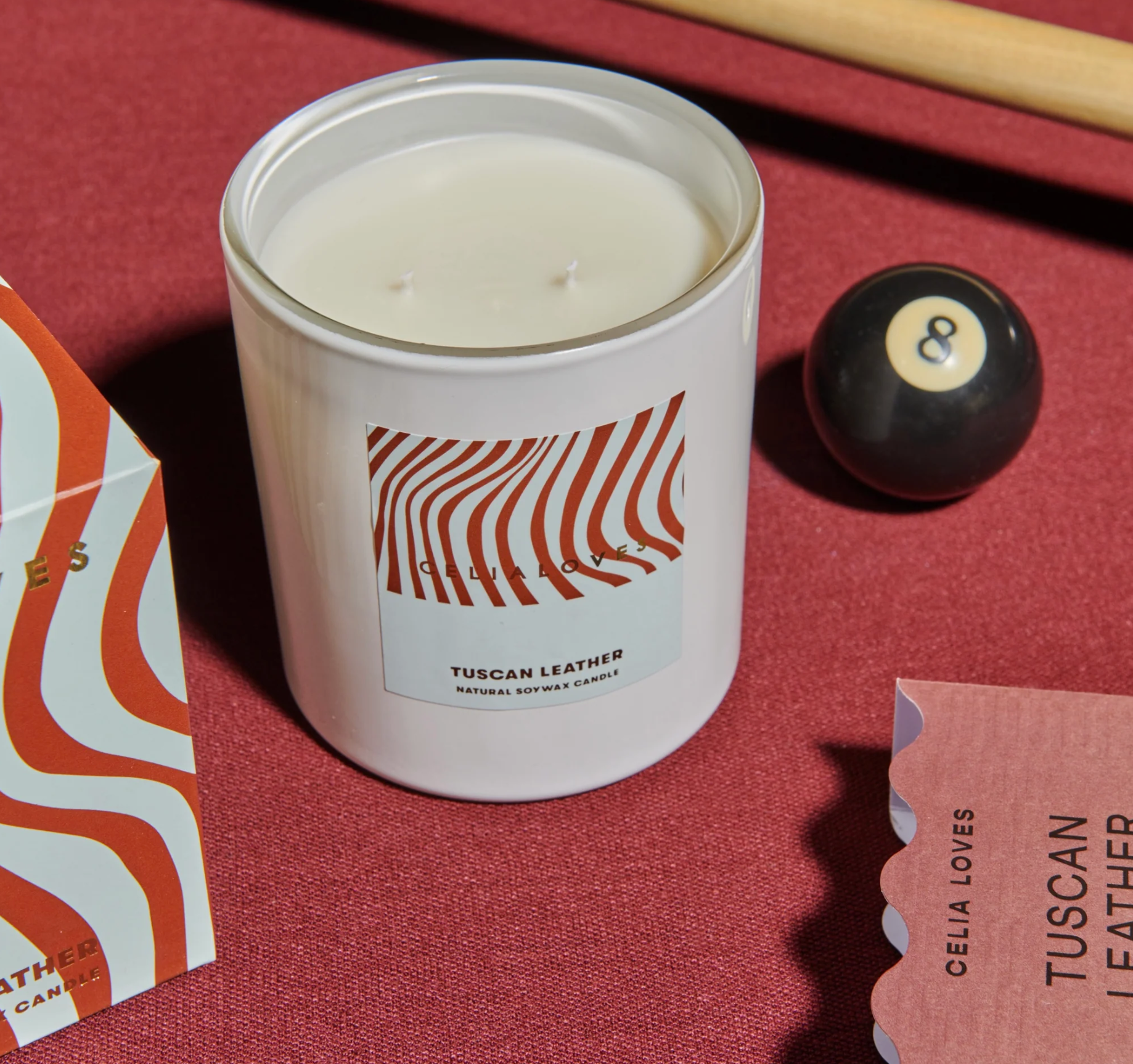 Tuscan Leather Candle